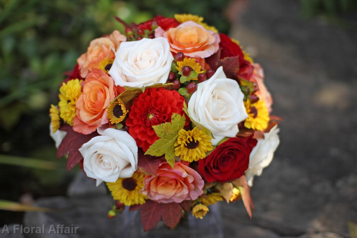 BB0384-Fall Bridal Bouquet