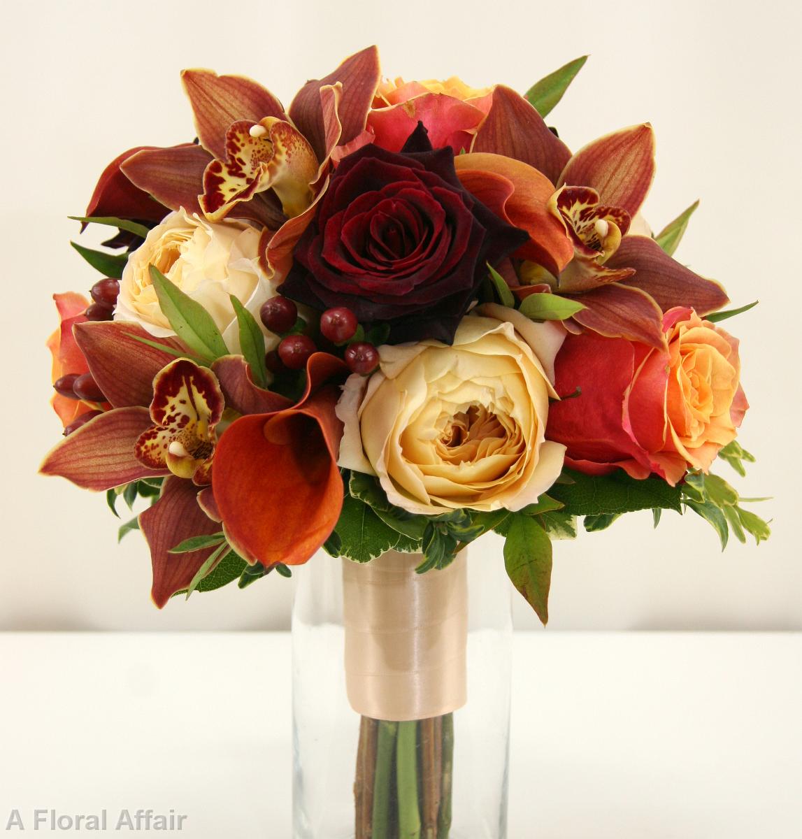 BB0823-Rustic Fall Brides Bouquet