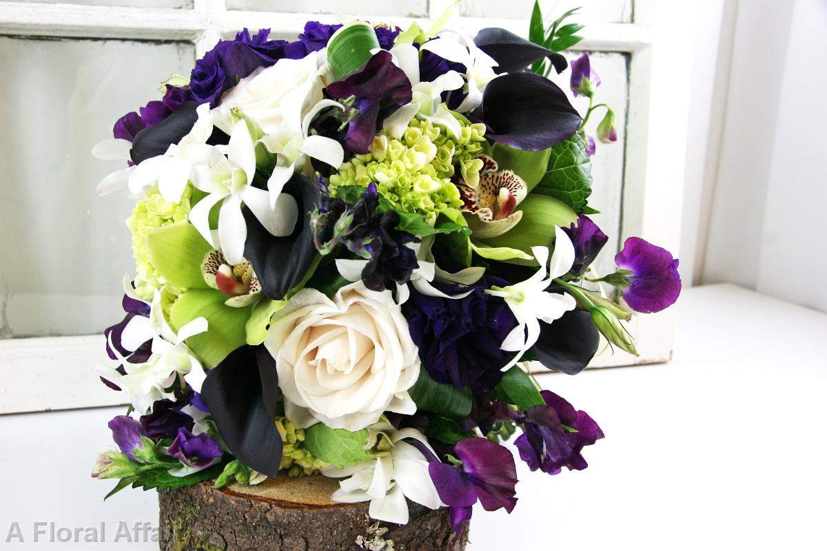 BB0808A-Modern Romantic Garden Bouquet