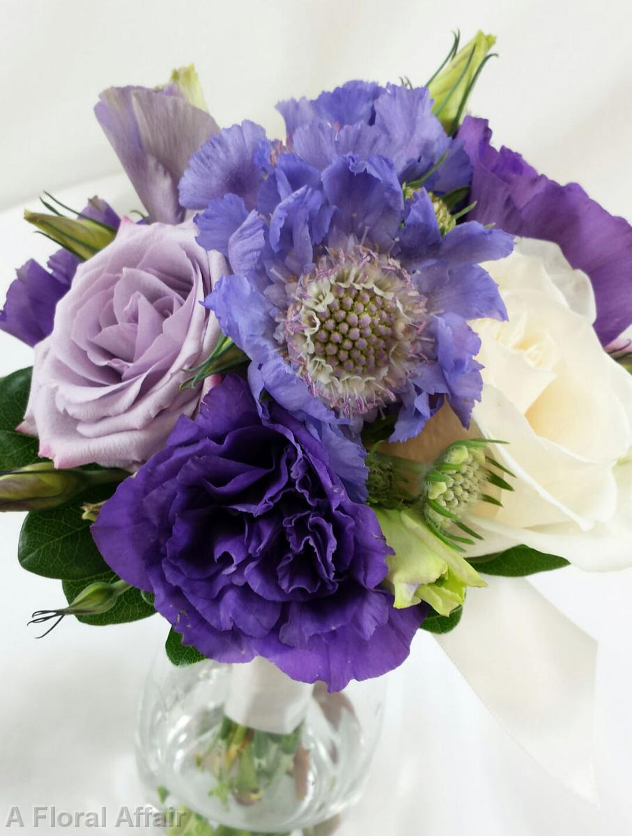 BB0977-Shades of Purple Bridal Bouquet