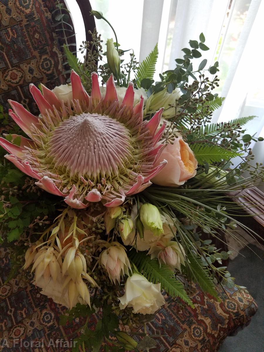 BB1416-King Protea Brides Bouquet