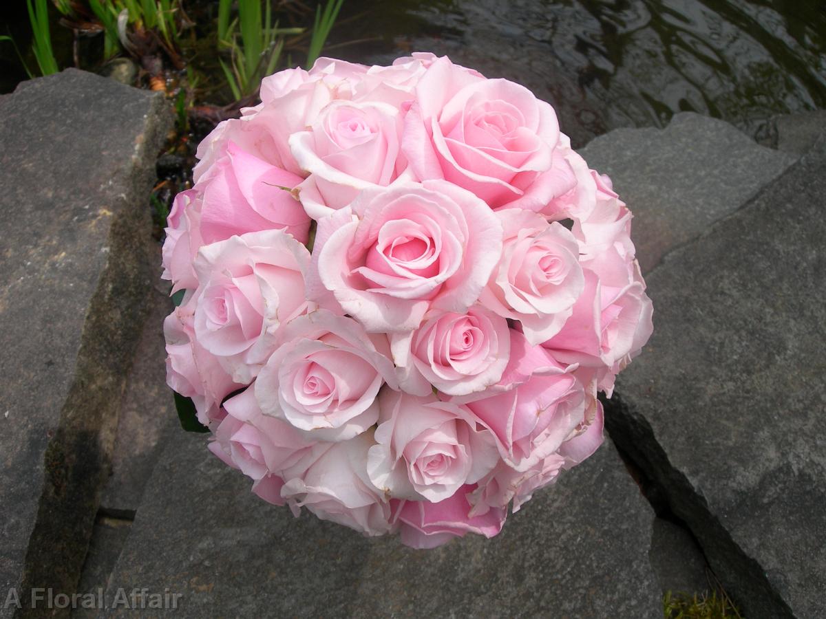 BB0201-Light Pink Rose Bouquet