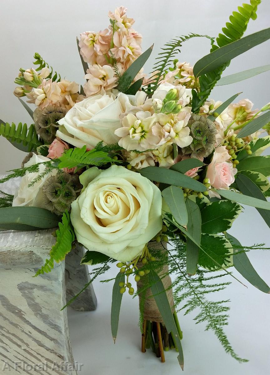 BB1105-Natural Woodland Wedding Bouquet