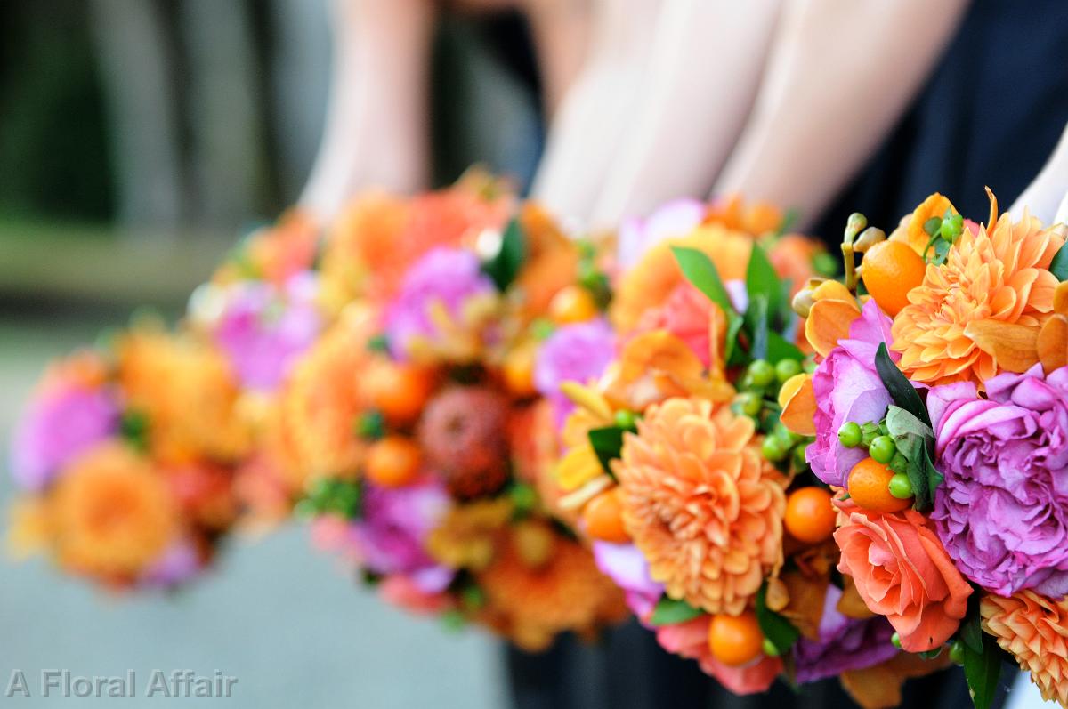 BB0150-Summer Tropical Wedding Bouquets