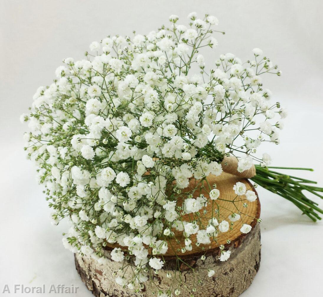 BB1013-Babys Breath Bridesmaids Bouquet