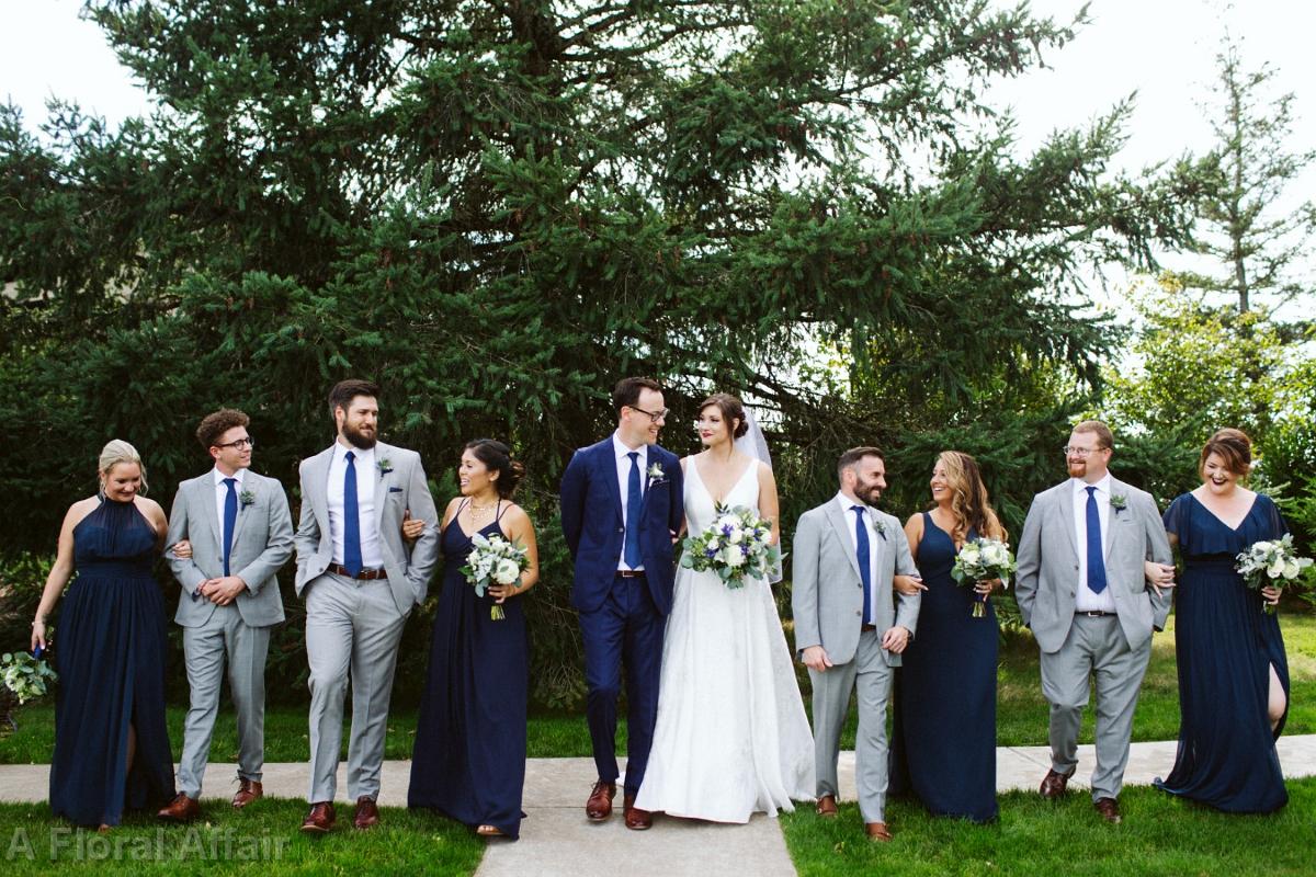 BB1520-Navy, Cobalt and White Wedding