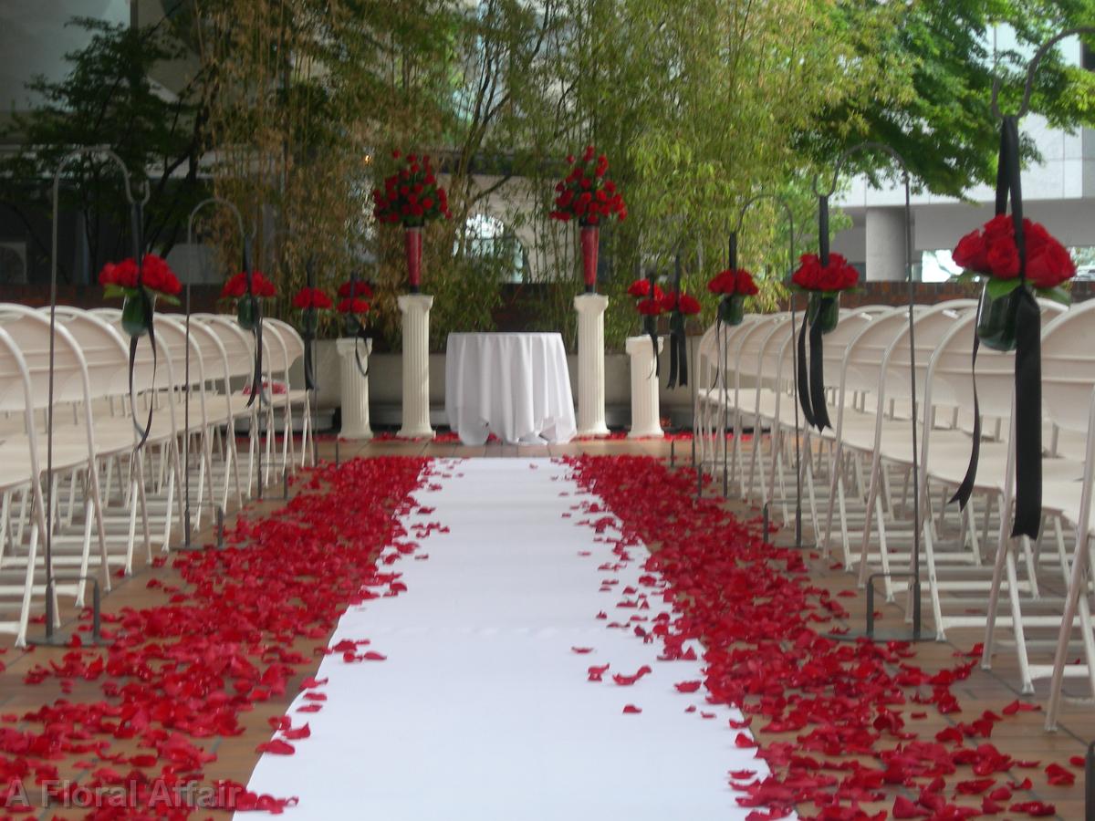 AM0324-Portland OR, World Trade Center Wedding Flowers