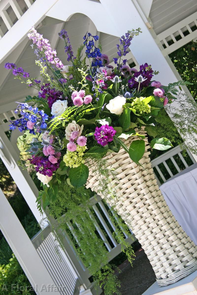 CF0631- Garden Wedding Flower Arrangement