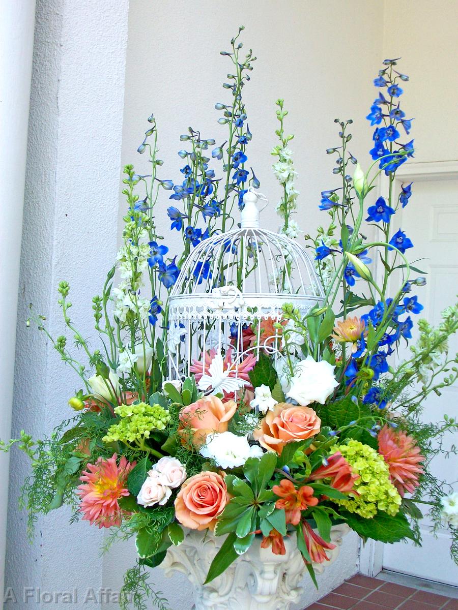 CF0860-Bird Cage Wedding Ceremony Arrangement