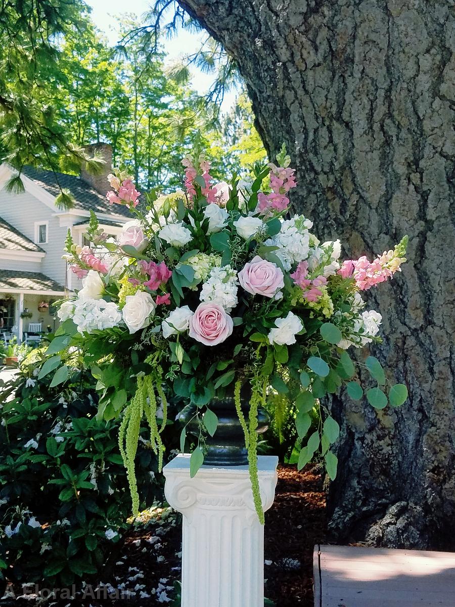 CF0900-Large Blush and White Wedding Bouquet's