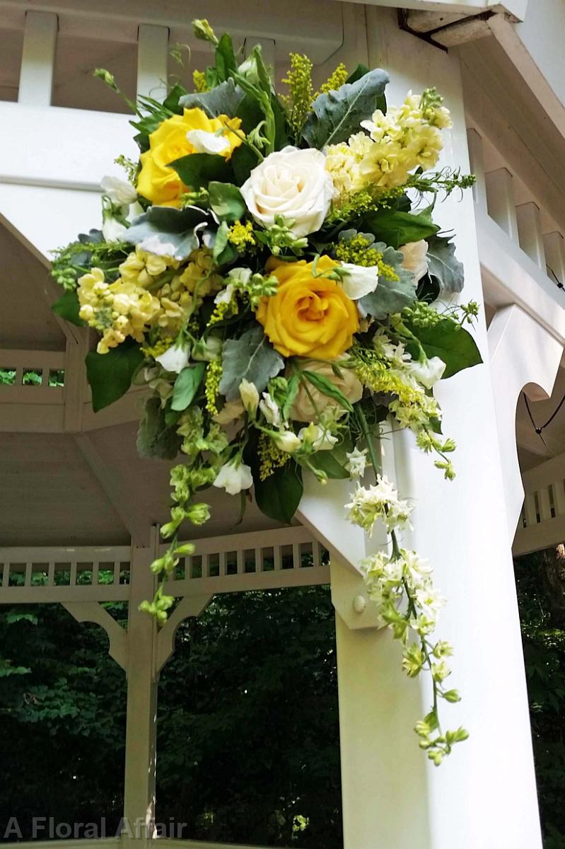 CF0873-Green, Yellow and Cream Gazebo Spray