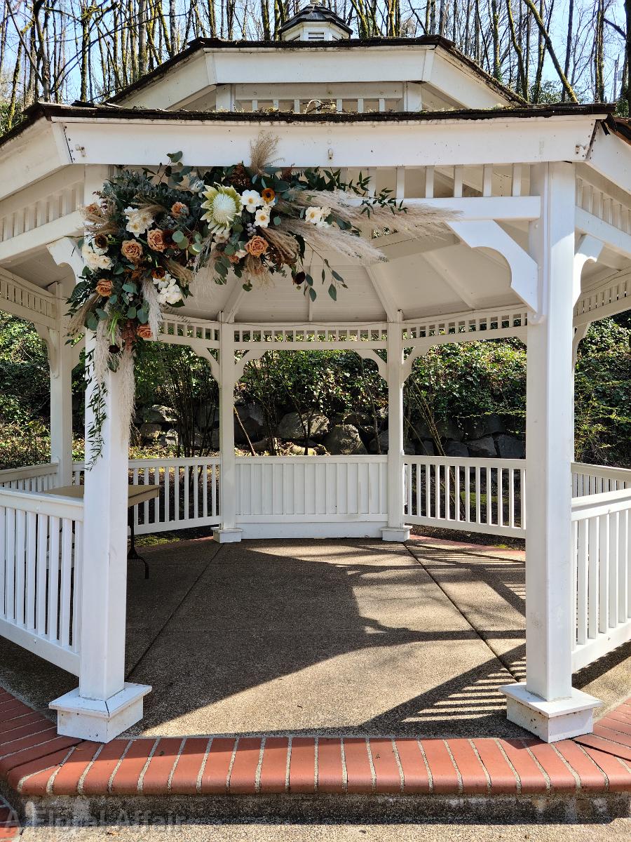 CF9323-Boho Arbor with Pampas Grass and Fall Colors