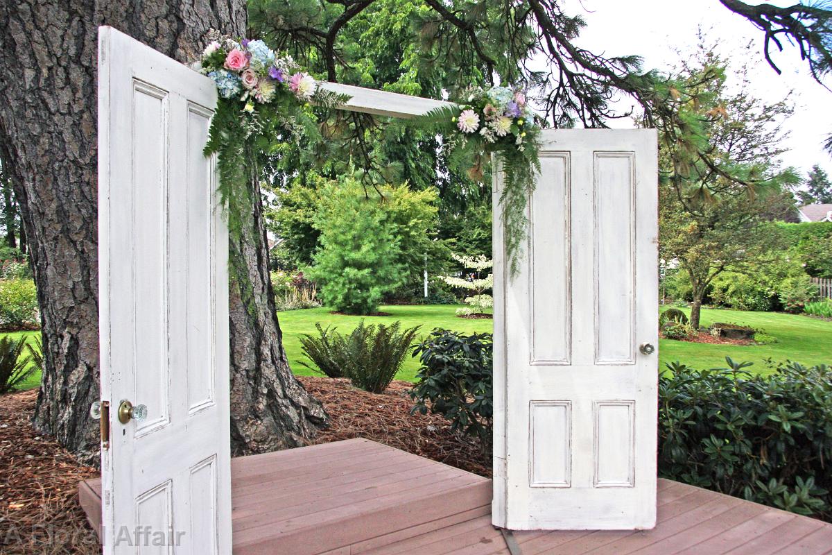 GA-Vintage Rental Ceremony Doors