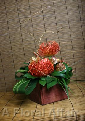 ED0380-Fall Rustic Long-Lasting Tropical Display