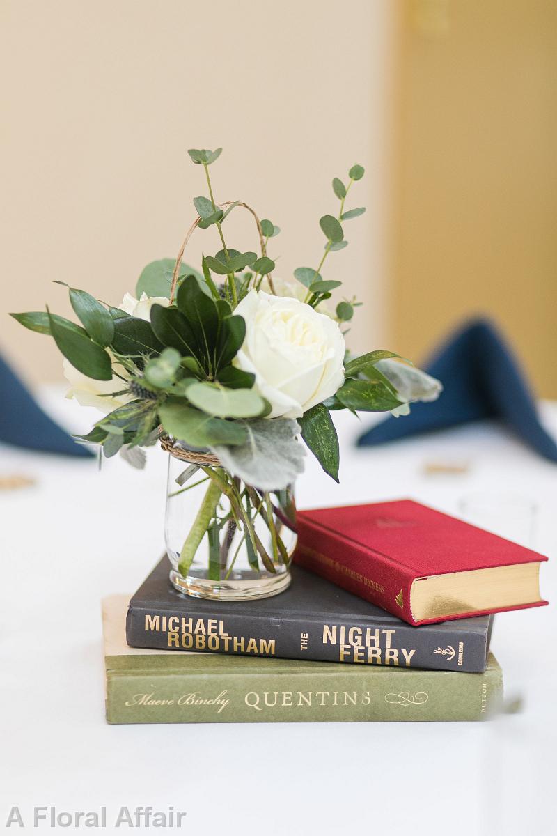 RF1546-Wedding Centerpiece with Books