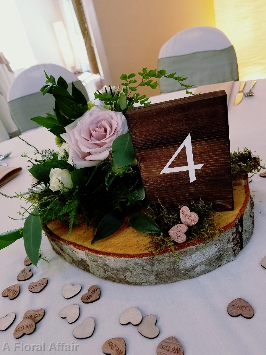 RF1396-Simple Rustic Centerpiece