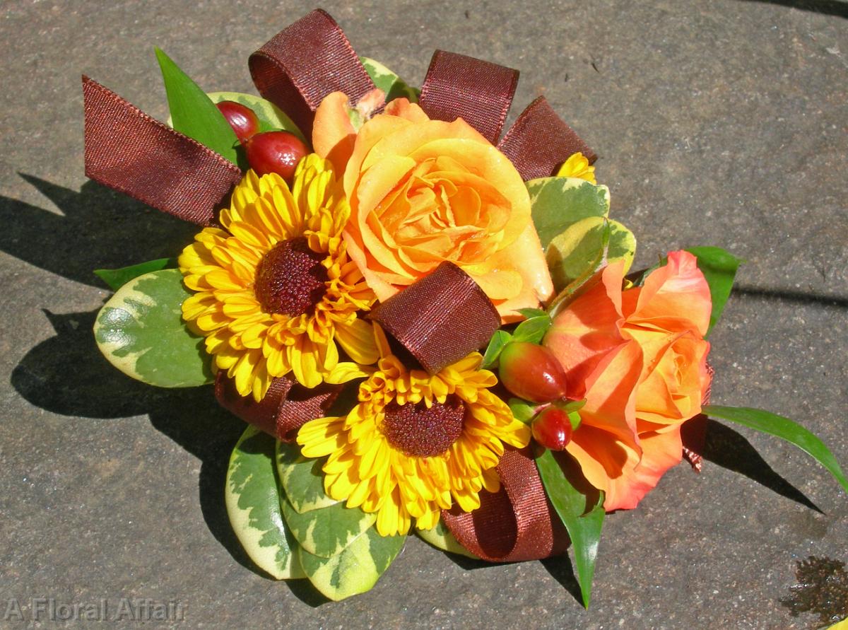 BF0337-Summer Sunflower Corsage for Women